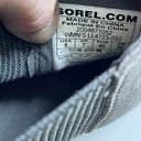 Sorel New  Gray Suede Wedge Booties 9 Photo 8