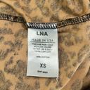 LNA  Crewneck Muscle Tank in Leopard Print Size XS Photo 8