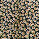 Petite Sophisticate Vintage  Boho Floral Print Flowy Midis Skirt Photo 2