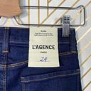 L'Agence  Sada High Rise Crop Slim Jeans Lexington Photo 9