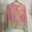 Pilcro and the Letterpress Pilcro the Tavi water color blouse Photo 3