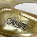 Carlos Santana  Blaine Block Tan Wedge Size 7.5M Photo 4