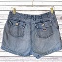 Guess Vintage  Distressed Blue Jean Shorts Women's SZ 28 Photo 1