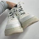 Nike  Sneakers Womens 8 White Air Force 1 High Utility 2.0 Lace Up Platform Shoes Photo 4