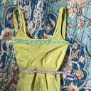 Free People  Movement Good Karma Onesie Bodysuit Pineapple Punch Size XS/Small Photo 9