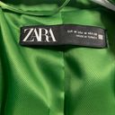 ZARA Green Blazer Photo 2