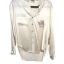 L'Agence L’AGENCE | silk off white blouse size 0 Photo 0