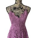 ASTR  THE LABEL Purple Lace A Line Midi Dress Sz M Photo 1