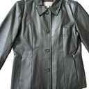 Croft & Barrow , Women's Leather Jacket, Black, Size L  ( Pet & Smoke free home ) Photo 1