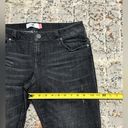 CAbi  slim boyfriend jeans size 8 black distressed Photo 6