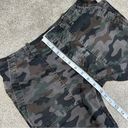 Edge Nili Lotan Jenna Cropped Raw  Hem Military Charcoal Camo Pants Mid Rise 6 Photo 12