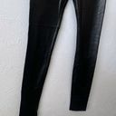 Wilfred Aritzia  Rebelle  Faux Leather Pants High Rise Black Leggings M Photo 5