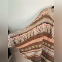 Free People  S December Skies Knit Poncho Matterhorn Boho Hippie Sweater Photo 1