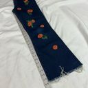 Mother The Hustler Ankle Fray Jean in A Field Of Poppies Women’s Sz 26 Photo 8