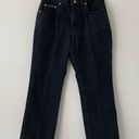 Riders By Lee VINTAGE Lee Riders Black Denim High Rise High Waisted Straight Leg Fit Jeans Photo 4