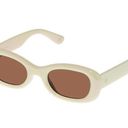 Revolve NWT  x AIRE Calisto Sunglasses in Iridescent Pineapple & Brown Mono Photo 7