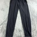 Lululemon  Womens Jogger Size 4 Black High Rise 28" Soft Pockets Logo Athleisure Photo 0