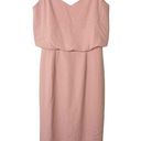 Dress the Population NWT  Alondra Midi Dress in Blush Photo 0