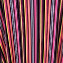 Brooks Bobbie  Multi-Color Knee Length Rainbow Striped T-Shirt Shift Dress XL Photo 5