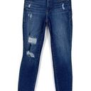 Good American  Good Legs Crop Skinny Jeans Blue Denim 4/27 Photo 0