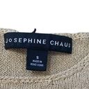 Josephine Chaus Vintage  Sweater Neutral Pullover Knit Sleeveless Tan Scoop Neck Photo 7