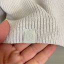 Lululemon  Merino Wool-Blend Ribbed Crewneck Sweater White Opal Size 4 Photo 9