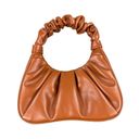 JW Pei  - Gabbi Ruched Hobo Handbag in Nutella Brown Photo 1