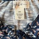 Style & Co NWT!  Desert Wind Bohemian Navy Peasant Style Blouse Petite Small Photo 7