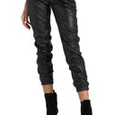 n:philanthropy Scarlett Faux Leather Jogger Pants In Black Photo 9