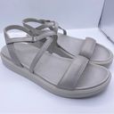 Ecco flowt leather strappy sandals women Size 10 Photo 4