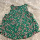 Draper James Deeper James RSVP shirt size S length 22”bust 30” color green with flower design Photo 11