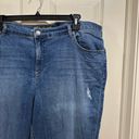 Ruff Hewn  skinny jeans blue distressed style size 24W average Photo 3