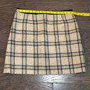 The Moon Boden Blue and Gray British Tweed by Skirt Size 10 R Photo 4