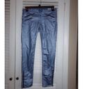 Rag and Bone Rare pair of  Modele jeans size 31 Steel Metallc zipper hems 2 front Photo 2