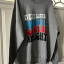 Athletic Works Crew Neck Sweatshirt Photo 1