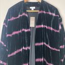 J.Jill NWT Pure  Velvet Tie-Dyed Duster/Kimono Photo 7