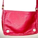 Krass&co AMERICAN LEATHER  Red Crossbody Shoulder bag with brass accents Photo 7