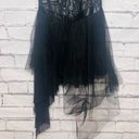 Revolution  Womens Mesh Skirt Black Unsteady Sleeveless Dancewear Dress Size SA Photo 2