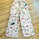 Hill House  The Skylar 100% Linen Pants in Sea Creatures Size M NWT Photo 0