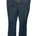 James Jeans  Women's Dry Aged Bootcut Low Rise Dark Wash Denim Blue Size 32 Photo 3