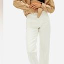 Everlane  Sandstone High Rise The Straight Leg
Crop Short Jeans Pants Photo 0