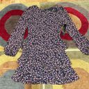 Trixxi NWT  Clothing Company Floral Print Long Sleeve Ruffle Dress Size Small Photo 0