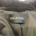 Onyx Galanos Black  Sheared Mink Fur Coat Photo 11