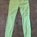 CAbi  skinny Citron summer yellow mid low rise size 4 jeans Photo 0