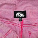 Vans  Off The Wall Juniors Women’s Pink Drawstring Close Shorts Size 5 Photo 2