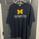 University of michigan law schooll shirt Blue Size XL Photo 0