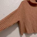 Free People  Fluffy Fox Chunky Wool Alpaca Blend
Turtleneck Sweater Papaya Sz XS Photo 6