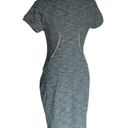 Lululemon  & Go Where-To Dress 6 Heathered Dark Fuel  Wiggle T shirt Green teal Photo 4