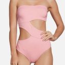 Volcom New.  pink one piece swimsuit. Large. Retails $98 Photo 0