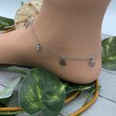 Stainless Steel Anklet With Celtic Triquetras Silver Photo 1